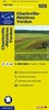 Wegenkaart - Landkaart 105 fietskaart Charleville - Meziere - Verdun | IGN