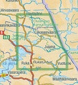 Wandelkaart Rukatunturi Oulanka - Finland | Genimap Oy - Karttakeskus