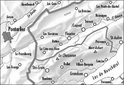241T Val de Travers - Wandelkaart Topografische kaart Zwitserland | Bundesamt