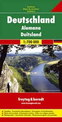 Wegenkaart - Landkaart Deutschland - Duitsland | Freytag & Berndt