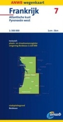 Wegenkaart  - Landkaart 07  Atlantische Kust Pyreneeën West| ANWB