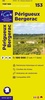 Wegenkaart - Landkaart 153 fietskaart Perigueux - Bergerac | IGN