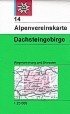 Alpenvereinskarte 14 Dachstein - wandelkaart Oostenrijk