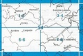 Topografische kaart Belgie NGI 54 / 3-4 Maffe - Grandhan - Barveaux - Somme Leuze (1:20.000) - wandelkaart