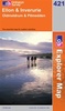 421 Wandelkaart Topografische kaart Explorer Ellon & Inverurie | Ordnance survey