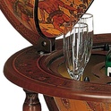 Barglobe - Wereldbol Medius | Zoffoli