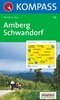 Wandelkaart WK 173 Amberg-Schwandorf | Kompass