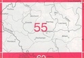 Topografische kaart 55 Durbuy 1:50.000 Wandelkaart Belgie