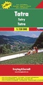 Landkaart - Wegenkaart Tatra - Slowakije Freytag und Berndt