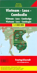 Landkaart - wegenkaart Vietnam - Laos - Cambodia (Cambodja) | Freytag & Berndt