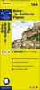Wegenkaart - Landkaart 154 fietskaart Brive la Gaillard - Figeac | IGN