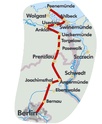 Fietsgids Radfernweg Berlin - Usedom | Bikeline