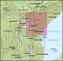 Landkaart - wegenkaart Kenia - Kenya | Nelles Maps