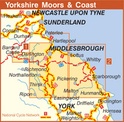 Fietskaart NSCR Yorkshire Moors and Coast - NN65A -  Northsea Cycle Route (NSC) | Sustrans