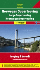 Wegenatlas Supertouring Noorwegen – Norwegen  | Freytag & Berndt