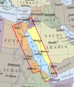 Wegenkaart  - landkaart Red Sea Rode Zee (Sharm el Sheikh, Hurghada, Sinai ) | Gizi Map