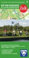 Fietskaart 06 Kop van Overijssel met Flevoland en Noordoostpolder ( Met knooppuntennetwerk ) | Falk