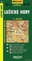 Shocart 04 LUŽICKÉ HORY - Lausitzer Gebirge  / Wandelkaart Tsjechie