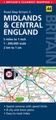 05 Wegenkaart - Road Map Britain 5 Midlands & Central England - Centraal Engeland | AA Publishing