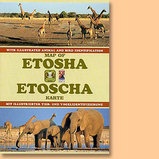 Etosha National Park - kaart met faunabeschrijvingen / Namibie