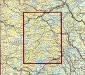 Wandelkaart 2556 Hardangervidda ost - OOST 100.000, topografische kaart Turkart Noorwegen | Statens