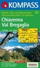 Wandelkaart 92 Chiavenna-Val Bregaglia | Kompass