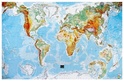 Wandkaart - Wereldkaart (code 21)  Le Monde Physique - Wereld natuurkundig | IGN