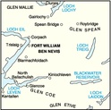 Wandelkaart Schotland Landranger 041 Ben Nevis, Fort William & Glen Coe | Ordnance Survey