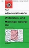 Wandelkaart - Alpenvereinskarte 4/3 Wetterstein und Mieminger Gebirge | OAV