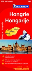 Wegenkaart - landkaart 732  Hongarije | Michelin