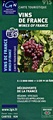 Wegenkaart - Landkaart 915 Vins de France - Wijnen van Frankrijk | IGN