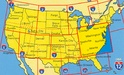 Wegenkaart - Landkaart - Autokaart 08 Southeast: Middle Atlantic & Appalach. Mts. ( Indiana, Ohio, Pennsylvania, New Jersey, Virginia, North & South C