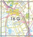 Topografische kaart / Wandelkaart 16G Steenwijk