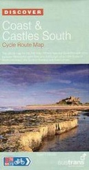 Sustrans NSCR Coast & Castles Cycle Route (Newcastle - Edinburgh) - NN1C - south sea cycle route - fietskaart Engeland / Schotland