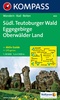Wandelkaart 844 Südl. Teutoburger Wald - Eggegebirge - Oberwälder Land| Kompass