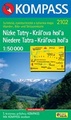 Kompass wandelkaart 2102 Nízke Tatry-Král'ova hol'a-Niedere Tatra / Lage Tatra