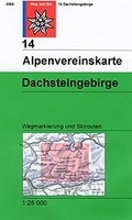 Alpenvereinskarte 14 Dachstein - wandelkaart Oostenrijk