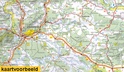 Landkaart - wegenkaart 736 Slovenie, Kroatie, Bosnie-Herzegowina, Servie, Montenegro, Macedonie | Michelin
