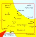 Landkaart - wegenkaart 10 Abruzzen - Molise | Marco Polo
