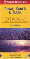 Wegenkaart - Landkaart China, Korea And Japan | Insight Travel Map 