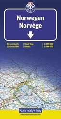 Wegenkaart - landkaart Noorwegen - Norwegen | Kummerley & Frey