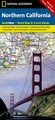 Wegenkaart landkaart Northern California | National Geographic