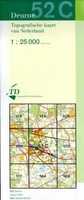 Topografische kaart - wandelkaart  52C Deurne