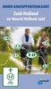 Fietskaart Knooppuntenkaart Zuid-Holland en Noord-Holland zuid | ANWB