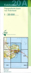 Topografische kaart / Wandelkaart 20A Enkhuizen
