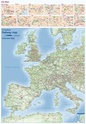 Spoorwegenkaart Travellers’ Railway Map of Europe | CartoStudio