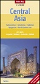 Landkaart -  wegenkaart Central Asia - Centraal Azië: Turkmenistan, Oezbekistan, Tadzjikistan, Kirgistan, Noordoost Iran| Nelles maps