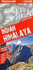 Wandelkaart Trekking map Indian Himalaya | TerraQuest