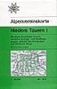 Alpenvereinskarte 45/1 Niedere Tauern I - wandelkaart Oostenrijk