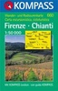 Wandelkaart fietskaart  660 Firenze - Chianti - Toscane | Kompass